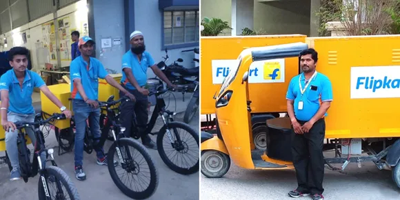 40% of Flipkart's delivery fleet will be electric by March 2020