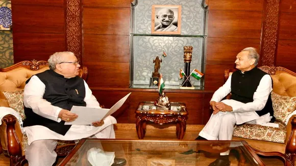 Ashok Gehlot Resigns