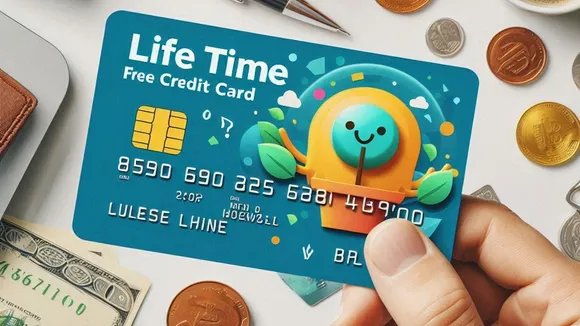 Life time free credit card with zero joining fee and no annual charge in hand