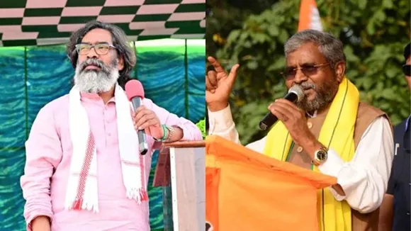 Jharkhand CM Hemant Soren BJP state Chief formerCM Babulal Marandi