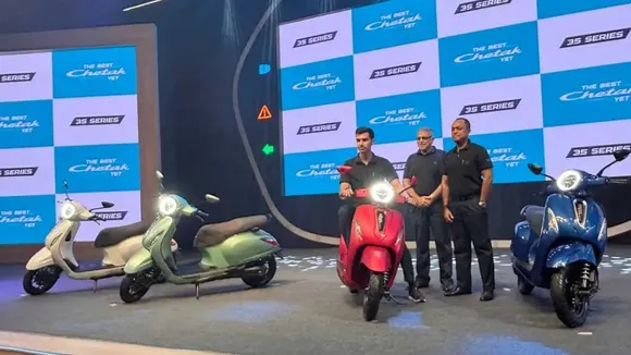 New Bajaj Chetak Electric Scooter