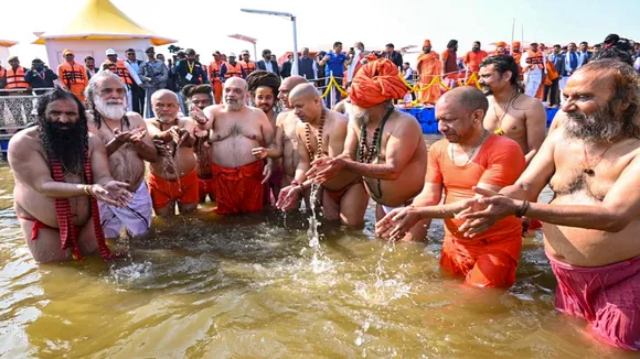 Home Minister Amit Shah, UP CM Yogi Adityanath