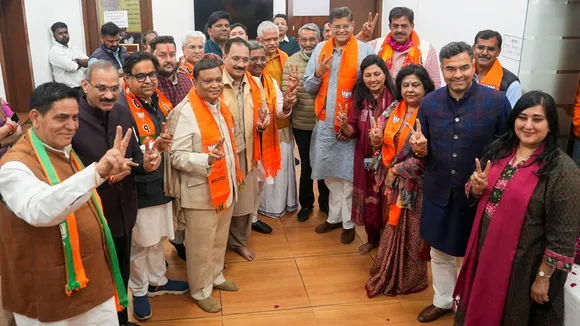 Delhi new CM, BJP legislature party meeting, Delhi chief minister selection, Delhi assembly elections 2025, Delhi BJP victory,