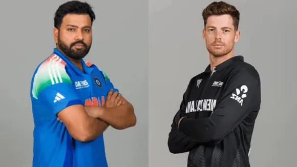 Rohit Sharma, Mitchell Santner, Rohit Sharma vs Mitchell Santner, India vs New Zealand Champions Trophy 2025, India vs New Zealand Match, भारत न्यूजीलैंड मैच, IND vs NZ Match, रोहित शर्मा, मिचेल सेंटनर, रोहित शर्मा बनाम मिचेल सेंटनर, भारत बनाम न्यूजीलैंड चैंपियंस ट्रॉफी 2025, भारत बनाम न्यूजीलैंड मैच, भारत न्यूजीलैंड मैच, IND बनाम NZ मैच