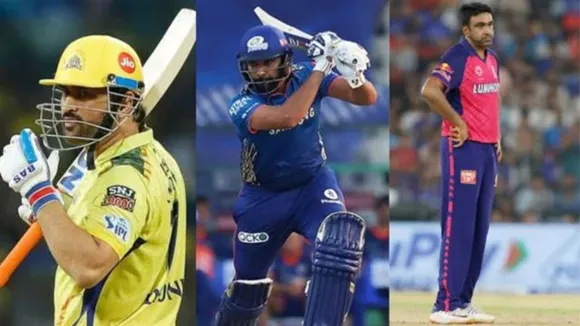 MS Dhoni Rohit Ashwin