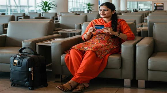 Best Airport Lounge Credit cards AI Image by Gemini