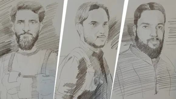 Pahalgam Terror Attack, sketches of terrorists, sketches of the suspected terrorists, Pahalgam Attack