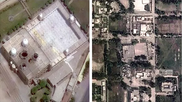 Operation Sindoor, India missile strike Pakistan, terror camps Bahawalpur Muridke, JeM headquarters destroyed, LeT Markaz Taiba, satellite images terror strikes