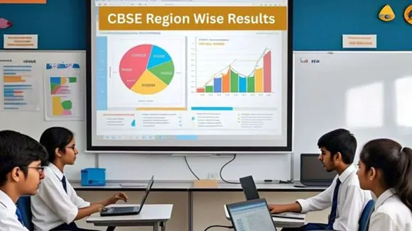 cbse board results class 10 12 region wise
