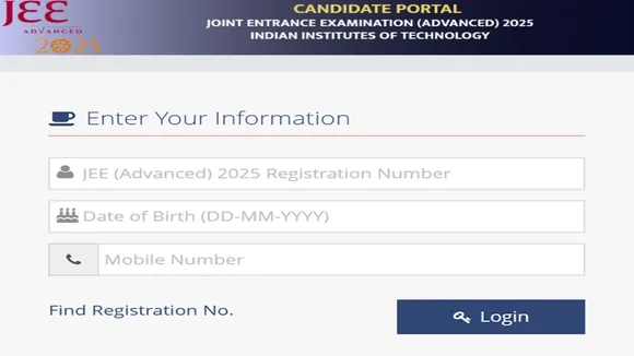 JEE Advanced Admit Card