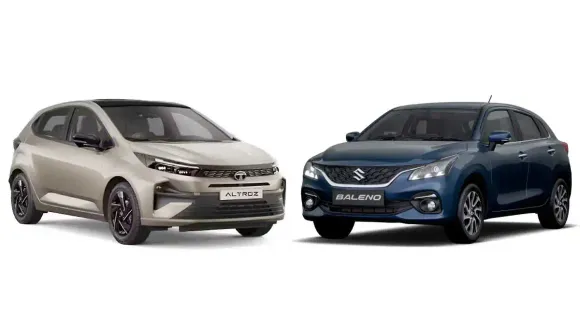 Tata Altroz facelift vs Baleno, Altroz 2025 vs Baleno 2025 comparison, best premium hatchback
