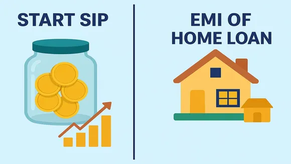 home loan, EMI, SIP, home loan interest, smart investor