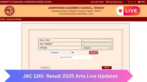 JAC Board 12th Arts Result 2025, JAC Board 12th Arts Result 2025, Jharkhand Board 12th Result 2025, Jacresults.com, kab aayega Jharkhand Board result, jac.jharkhand.gov.in