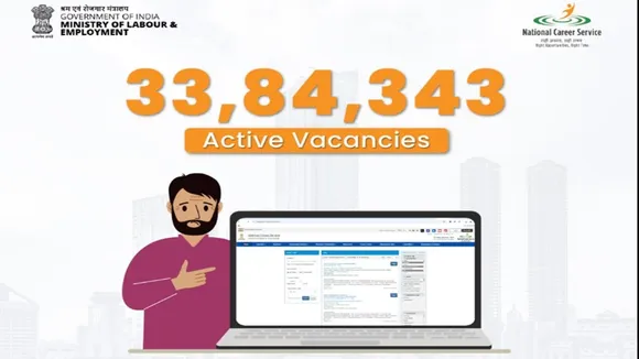 government job portal, NCS job vacancies, apply jobs online, 33 lakh jobs in India