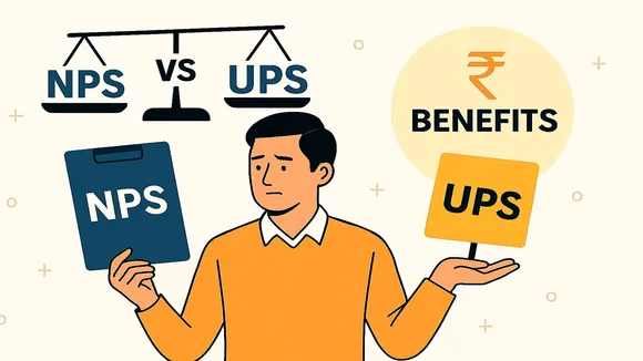 unified pension scheme vs nps, UPS pension benefits,
