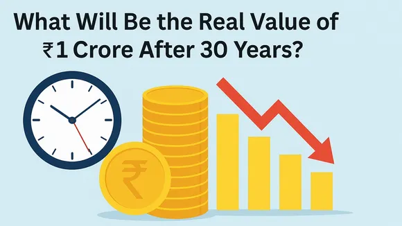 retirement planning, inflation impact on retirement, 1 crore after 30 years, real value of 1 crore