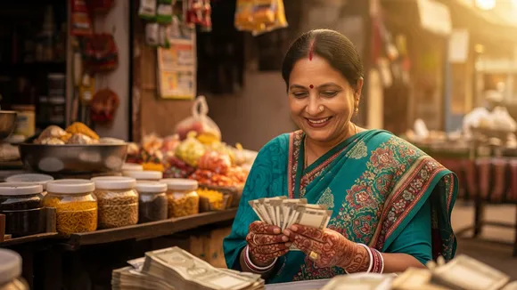 Kirana store earns almost 70 lakh annual profit AI Image
