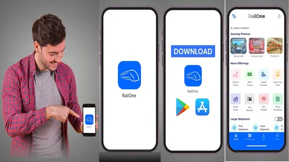 RailOne New App