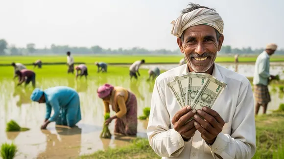 PM Kisan 20th installment 14 AI Image
