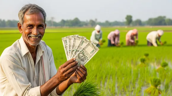 PM Kisan 20th Installment B AI Image