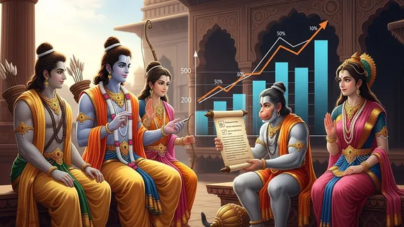 Money Mantra in Ramayana AI Generated Image