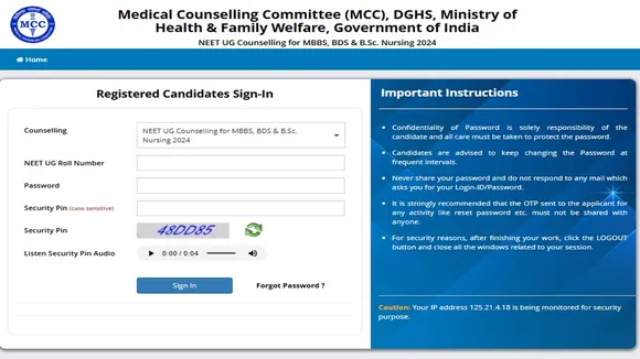 NEET UG 2025, NEET UG Counselling 2025