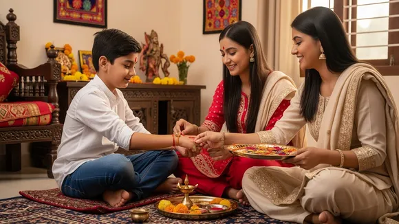 Raksha Bandhan 2025 Rakhi AI Image
