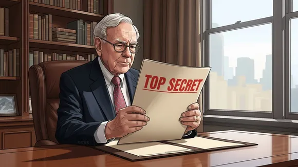 Warren Buffett top secret AI Image