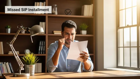 Missed SIP Payment SIP Installment Missed SIP Payment Missed AI Image