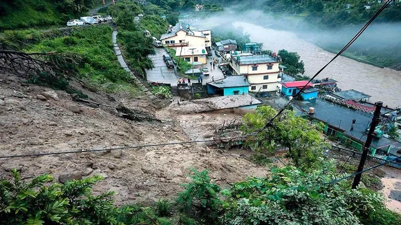 Chamoli Heavy Railfall