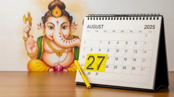 Ganesh Chaturthi 2025 AI Generated Image