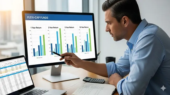 HDFC Flexi Cap Fund, Parag Parikh Flexi Cap Fund, Motilal Oswal Flexi Cap Fund, Franklin India Flexi Cap Fund