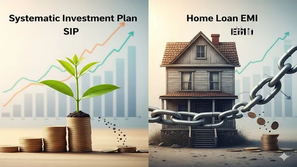 sip for home loan, interest free home loan, sip calculator, sip with emi, emi calculator, home loan interest rates