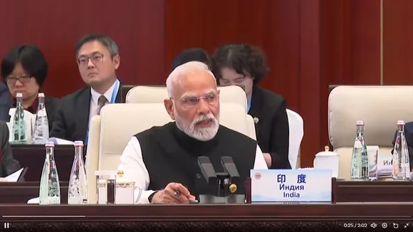 PM Modi in China at SCO Summit
