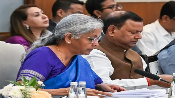 GST Council 2025, GST 5% and 18% rate, GST new tax slabs, GST 56th meeting updates, GST reforms India, GST revenue loss states, GST 2.0 India, Nirmala Sitharaman
