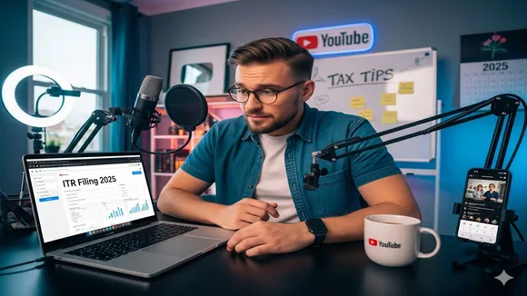 ITR 2025, ITR Filing 2025, ITR Form for you tube creators, ITR Filing Process for You Tube Creators
