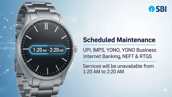 SBI Scheduled Downtime, SBI Alert