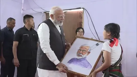 PM Modi in Manipur
