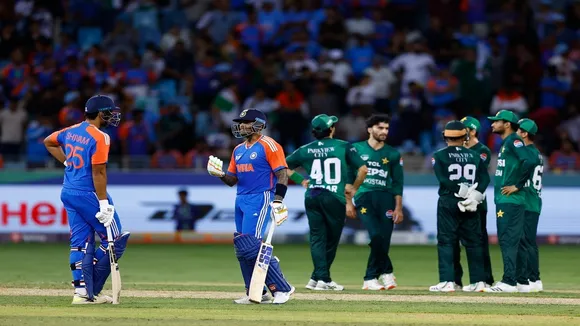 India vs Pakistan Match Reuters