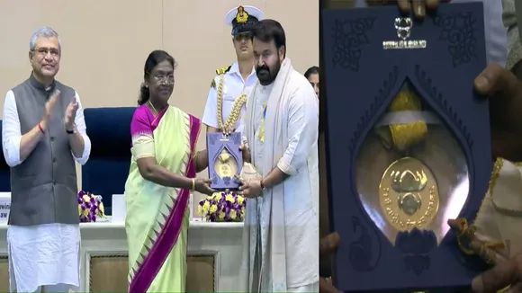 Mohanlal receives Dadasaheb Phalke award