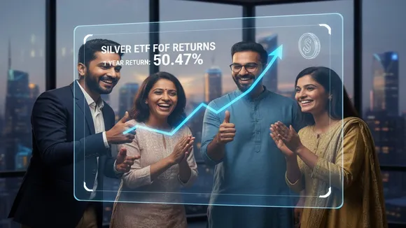 silver etf fof past 1 and 3 year returns HDFC SBI UTI Axis ABSL schemes