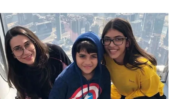 karishma kapoor and kids