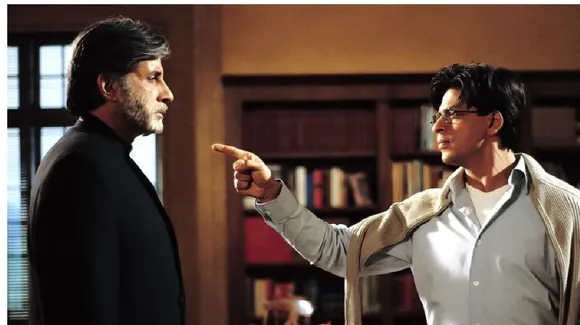 Amitabh Bachchan and Shahrukh Khan