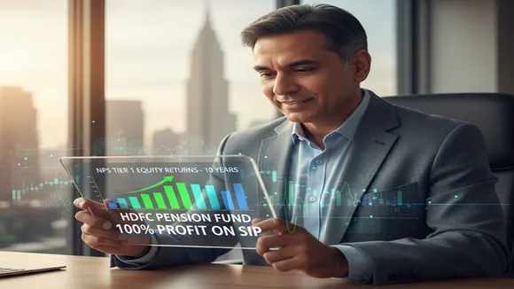 HDFC Pension Fund Tops NPS Tier 1 Equity Schemes | 26 Lakh in 10 Years