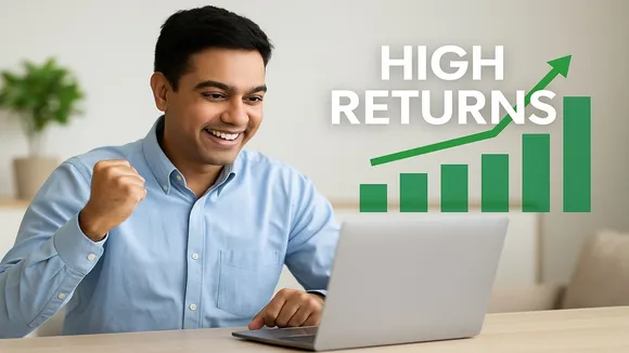 Nippon India Large Cap Fund 5 star rating with 5 year high returns chart