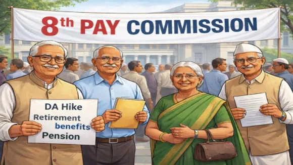 8th Pay Comission Fact check, 8वां वेतन आयोग पेंशन खबर, 8वें वेतन आयोग पर बड़ा अपडेट, पेंशनर्स को डीए बढ़ोतरी मिलेगी या नहीं, डीआर बढ़ोतरी जनवरी जुलाई, 8वां वेतन आयोग फैक्ट चेक, वित्त अधिनियम 2025 पेंशन सच्चाई, PIB फैक्ट चेक पेंशन खबर, केंद्रीय पेंशनर्स डीए डीआर अपडेट, क्या पेंशनर्स को 8वें वेतन आयोग का लाभ मिलेगा, CCS पेंशन नियम 2021 संशोधन, रूल 37 पेंशन नियम क्या है, सुप्रीम कोर्ट सूरज प्रताप सिंह बीएसएनएल केस, डीए डीआर मर्जर पर सरकार का रुख, 8वें वेतन आयोग का टर्म्स ऑफ रेफरेंस, पेंशन अफवाहों की सच्चाई, पेंशनर्स के रिटायरमेंट लाभ सुरक्षित, राज्यसभा में पेंशन पर जवाब, पंकज चौधरी पेंशन बयान, 8वें वेतन आयोग में पेंशन संशोधन, पेंशनर्स के लिए बड़ी राहत खबर