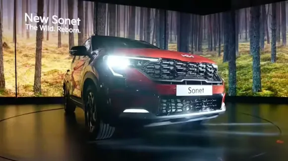 Kia sonet facelift global debut