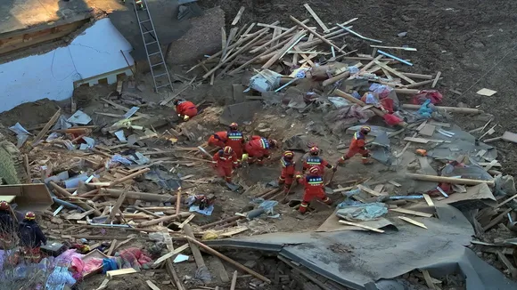 China Earthquake, चीन में भूकंप