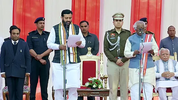 Haryana New CM Nayab Singh Saini