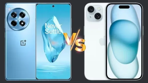 OnePlus 12R vs iPhone 15